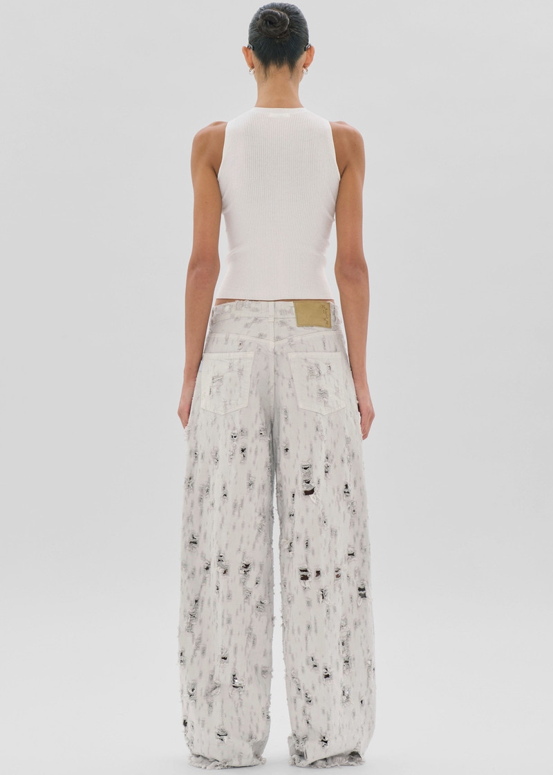 Haikure Bethany Bull Destroy Jeans - Wind Grey 5
