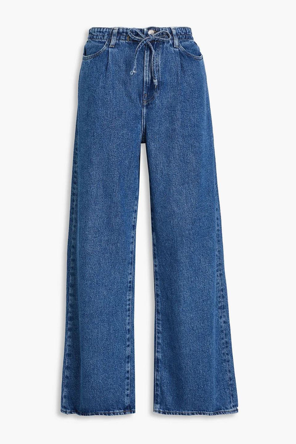 High-rise wide-leg jeans - 1