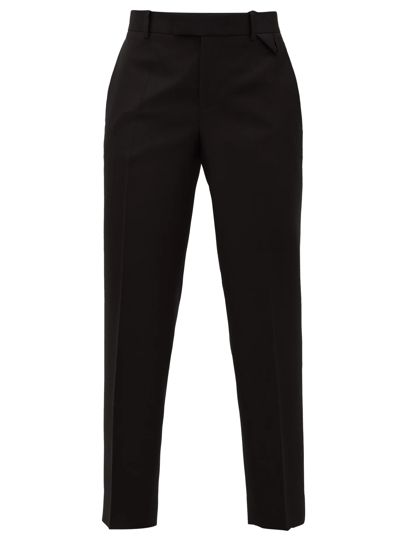 Tailored wool-twill trousers - 1