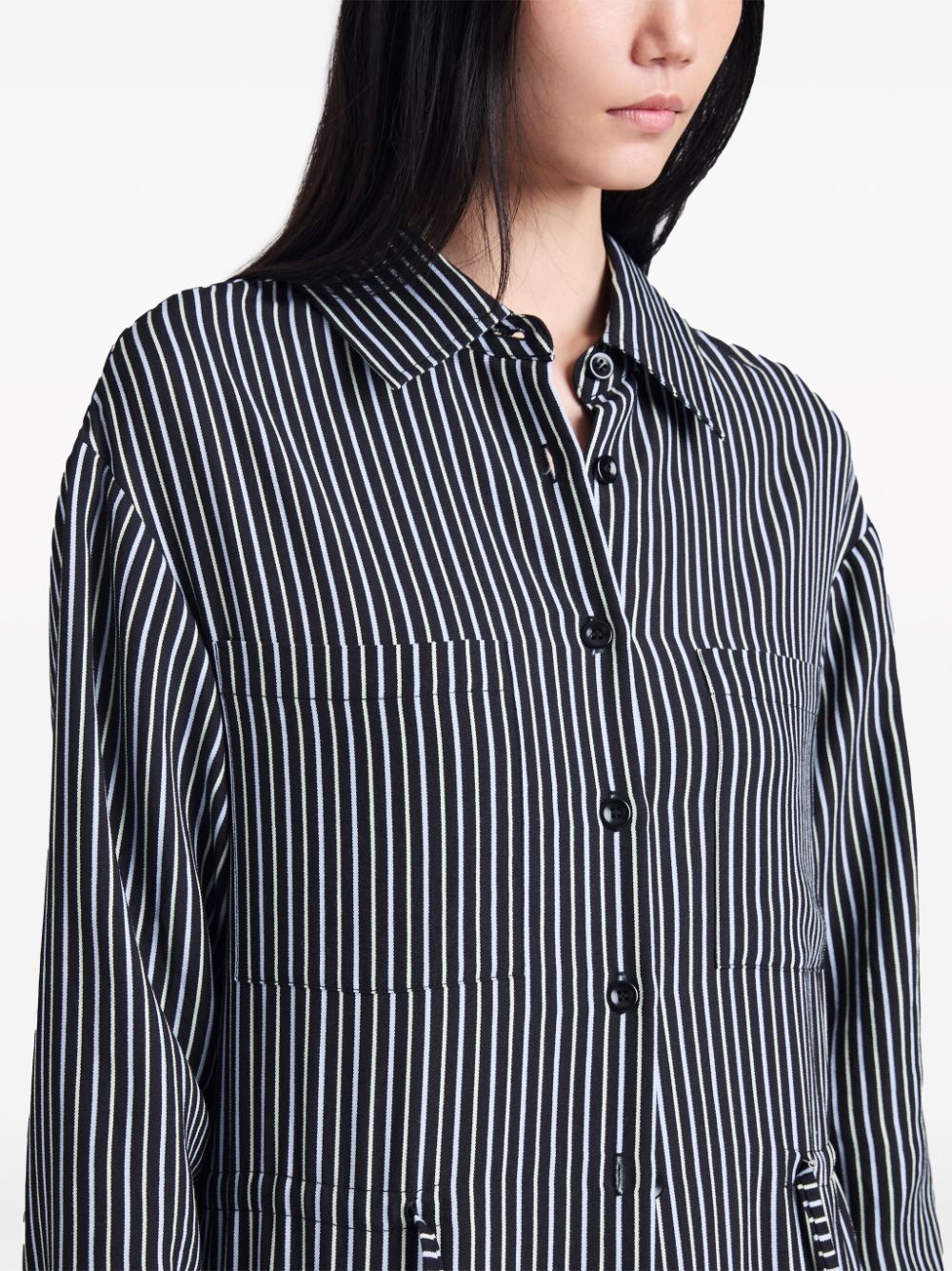 Bonnie striped shirtdress - 5