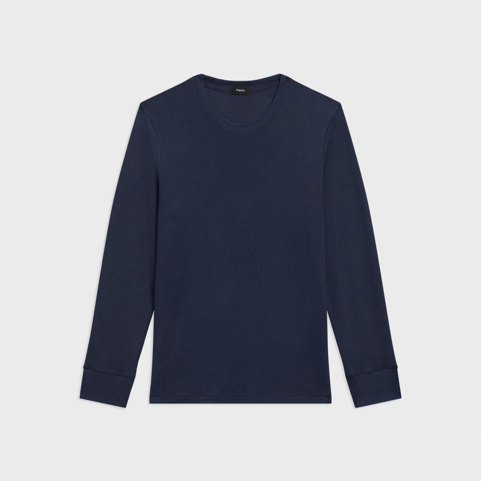 Essential Long-Sleeve Tee in Anemone Modal Jersey - 1