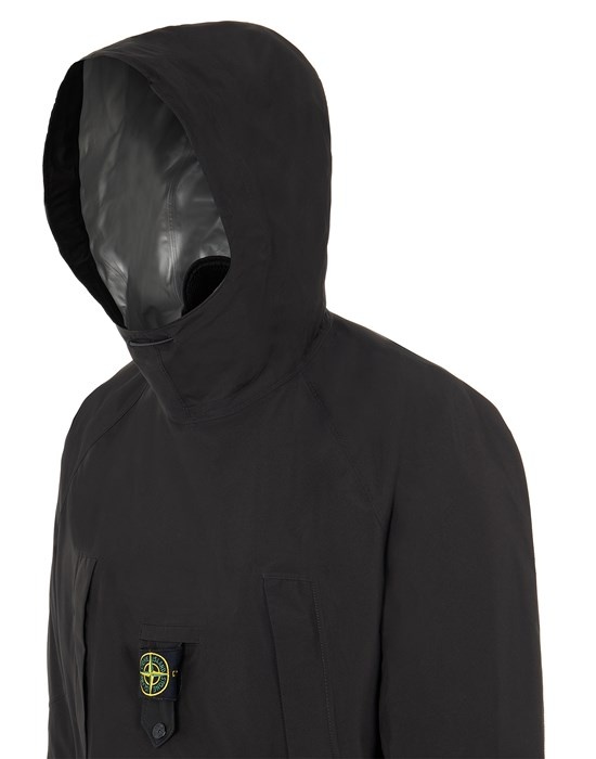 419G1 RIPSTOP GORE-TEX WITH PACLITE® PRODUCT TECHNOLOGY_PACKABLE BLACK. - 7