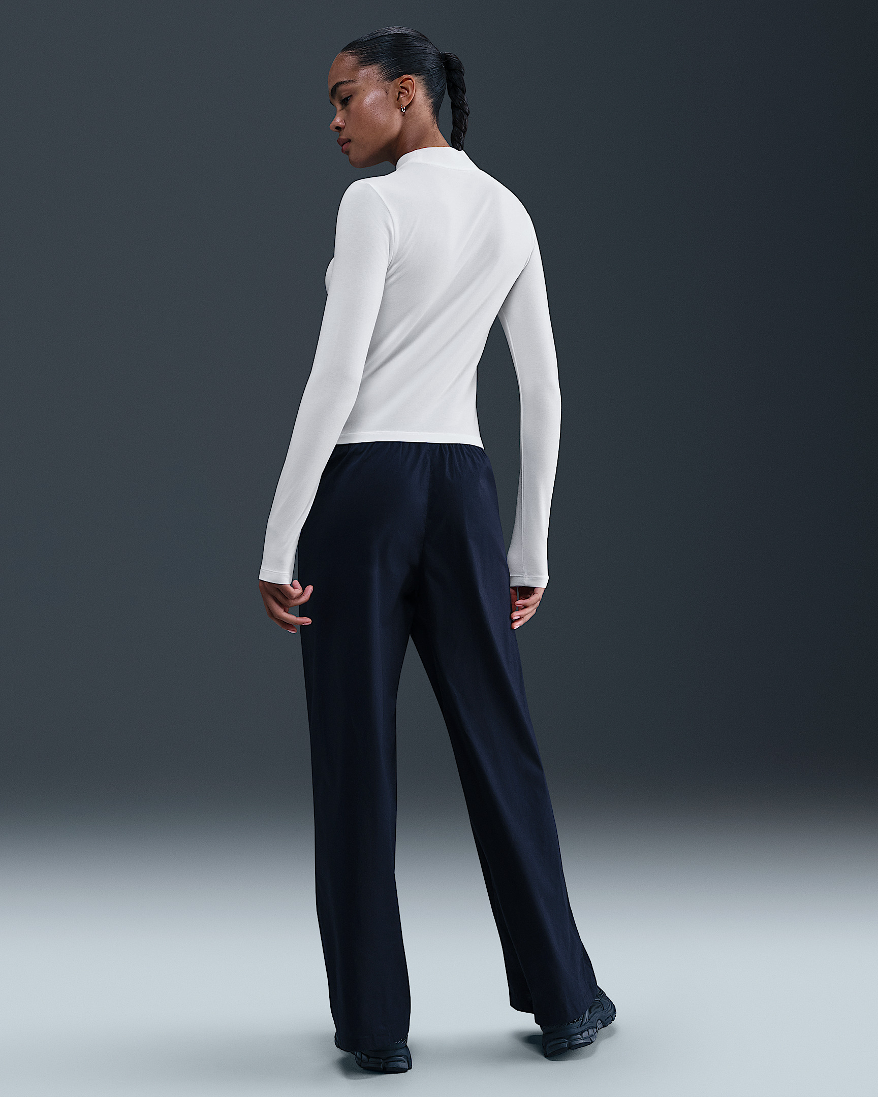 Nike Sportswear Chill Knit Women's Slim Long-Sleeve Mock-Neck T-Shirt - 5