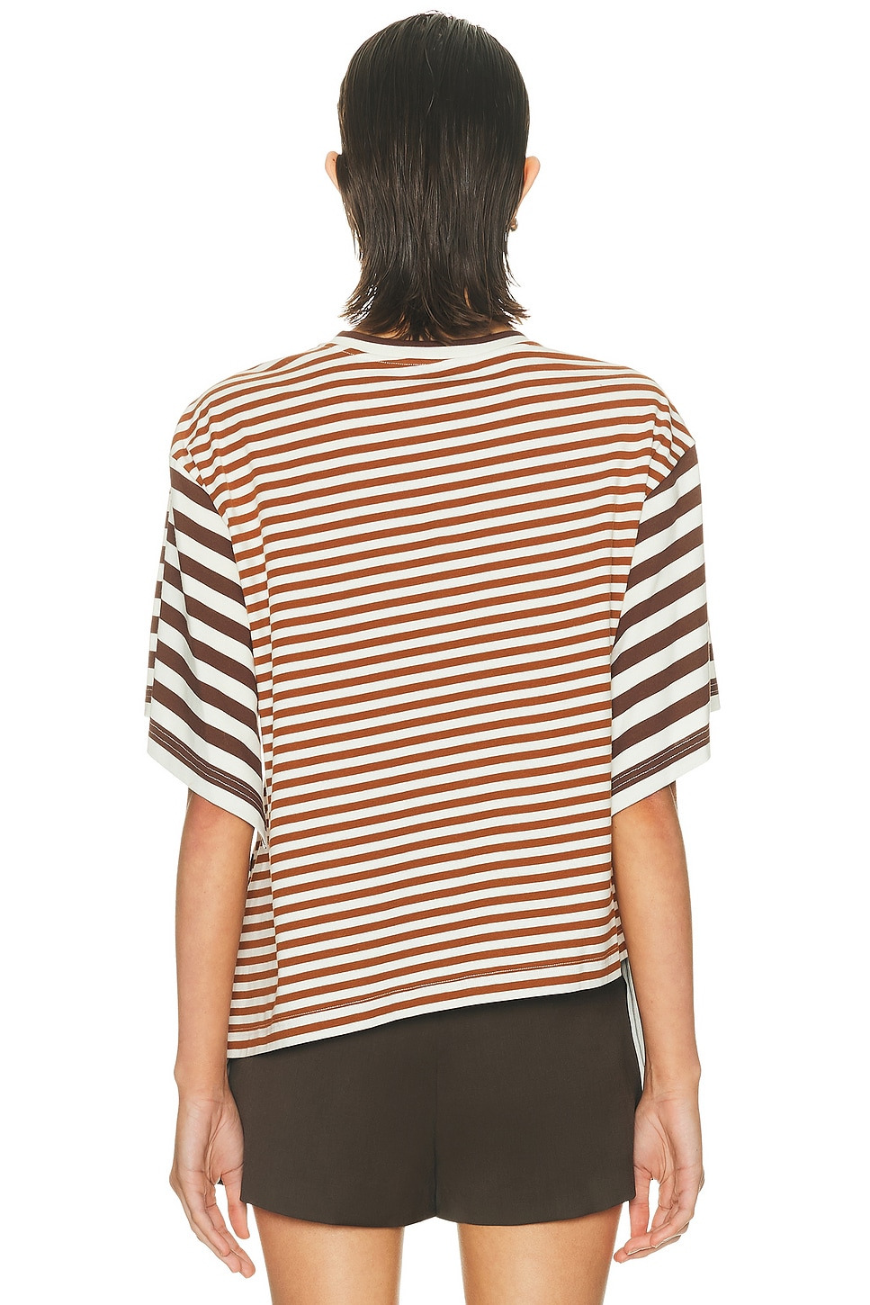 Asymmetric Twisted T-shirt - 4