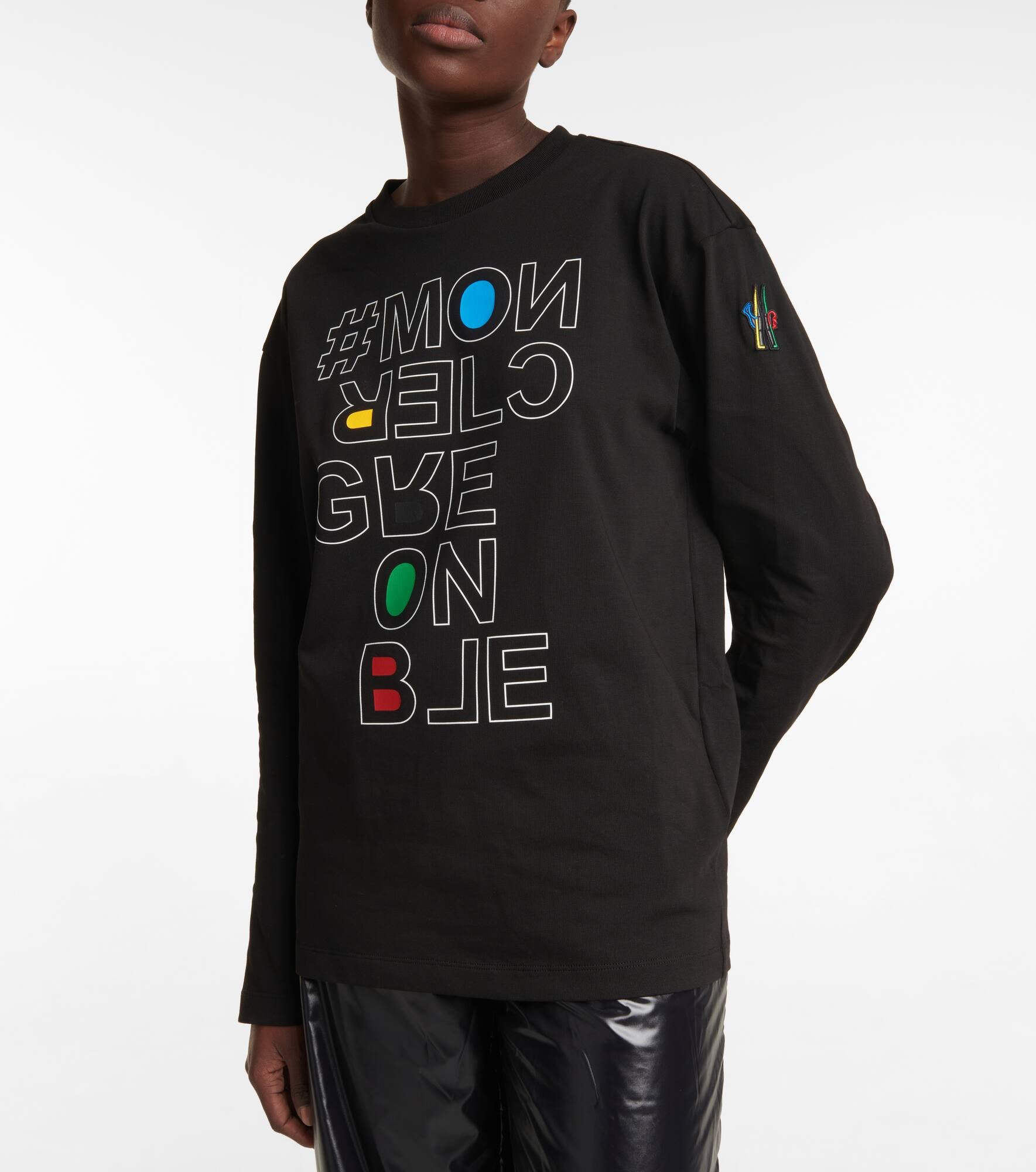 Exclusive to Mytheresa – Logo printed cotton jersey top - 5