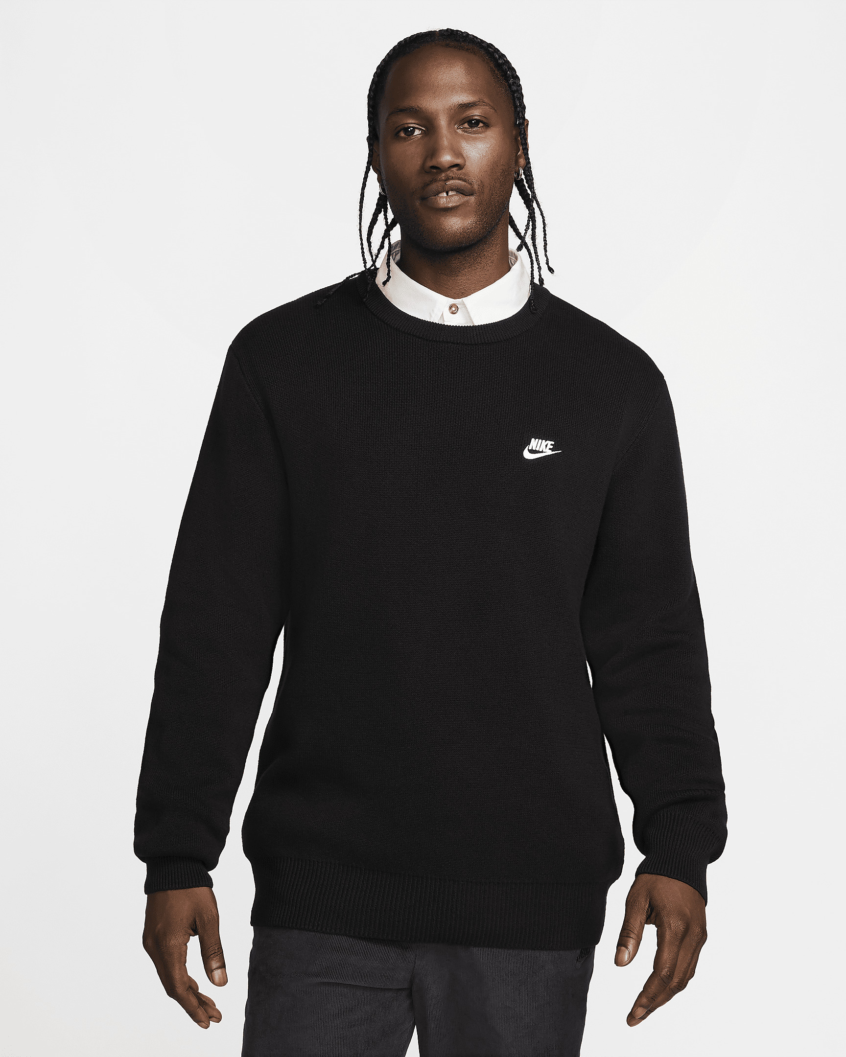 Nike Club Men's Crew-Neck Sweater - 1