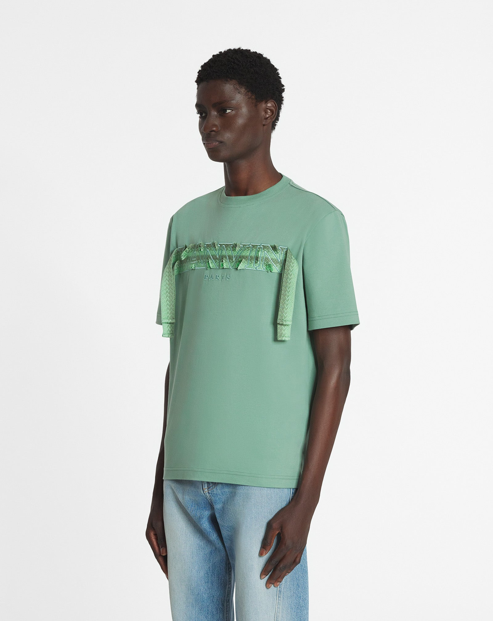 LANVIN CURB LACE T-SHIRT - 3