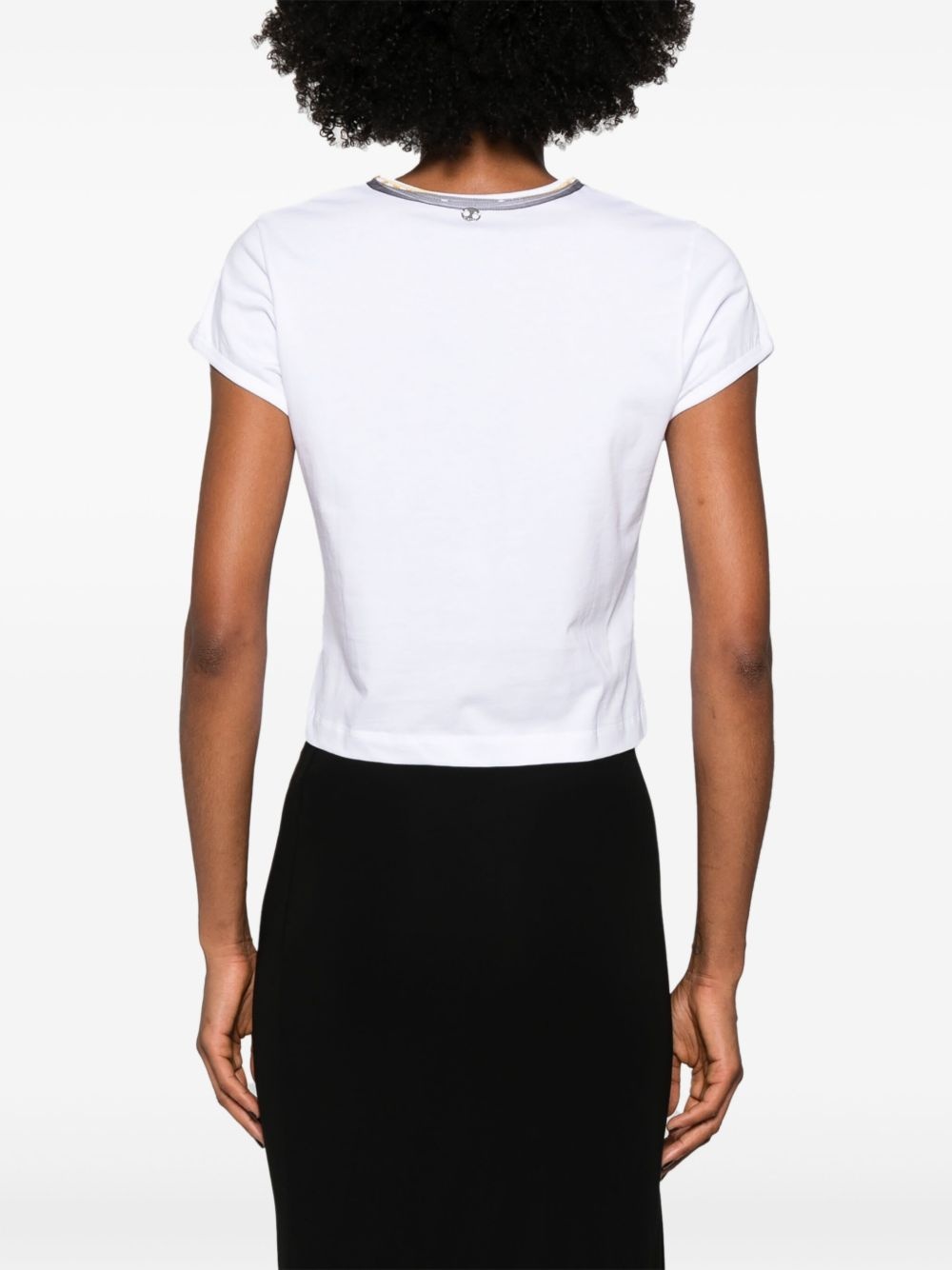 camera-print cotton T-shirt - 4