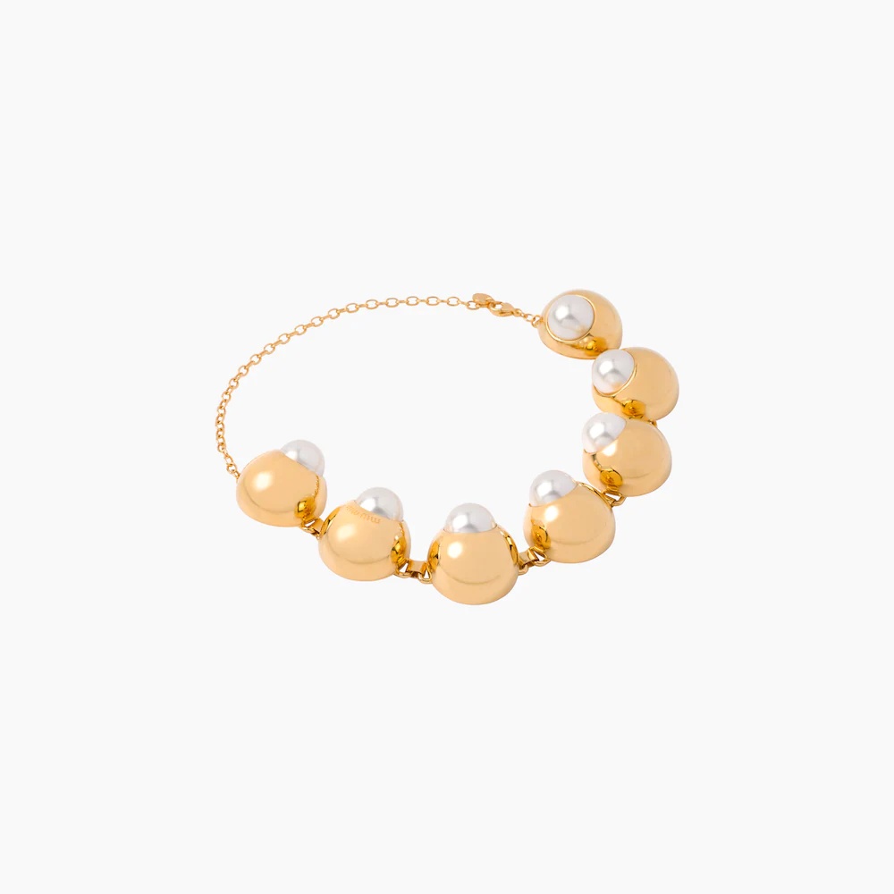 Choker with pearls - 4