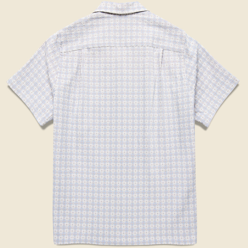 Portuguese Flannel Polen Camp Shirt - Blue outlook