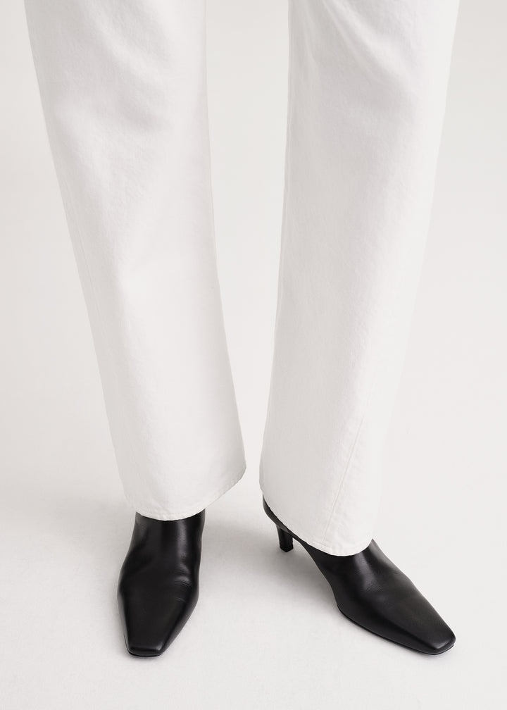 The mid heel boot black - 2