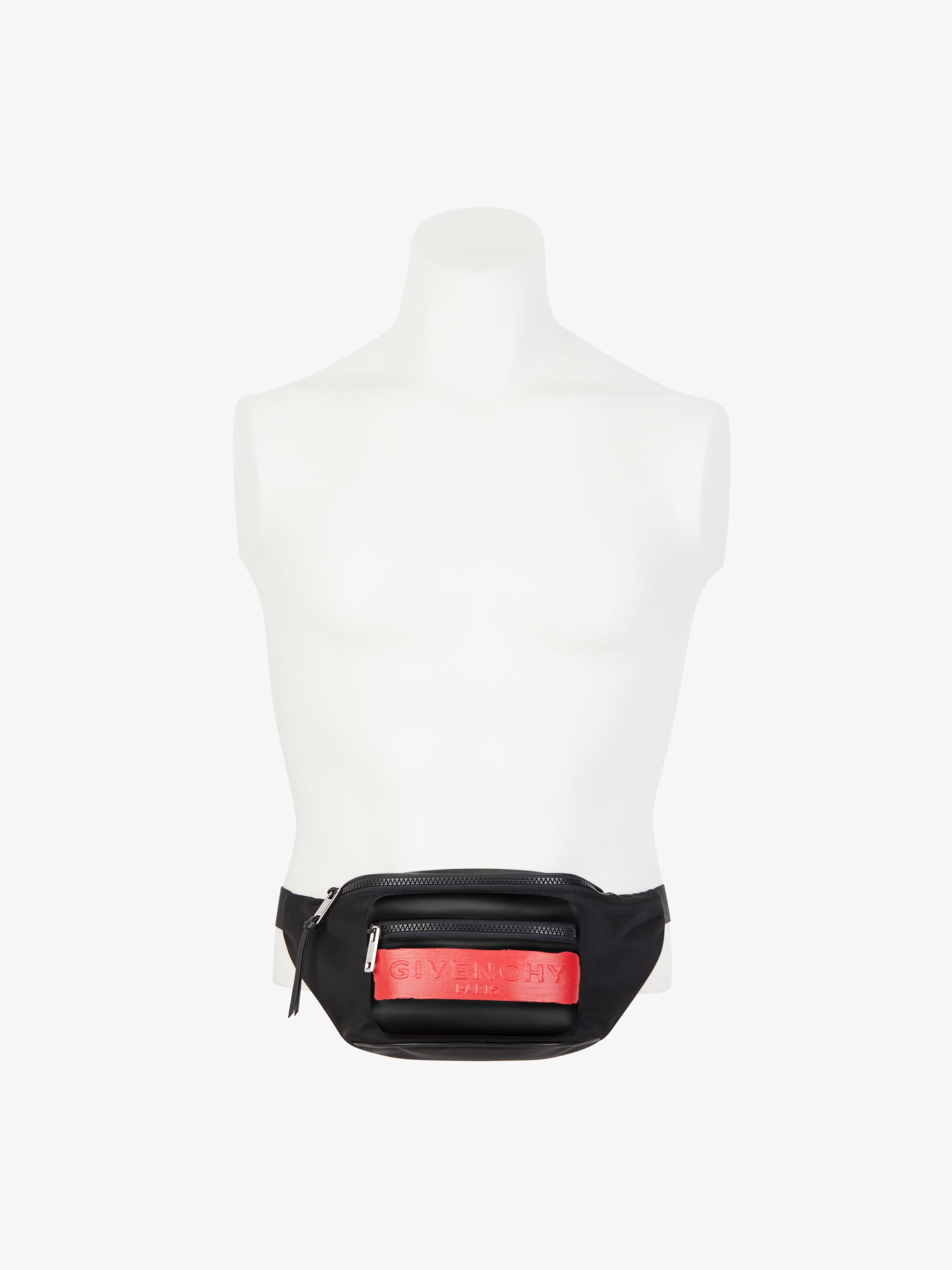 GIVENCHY bum bag in nylon with latex band - 5