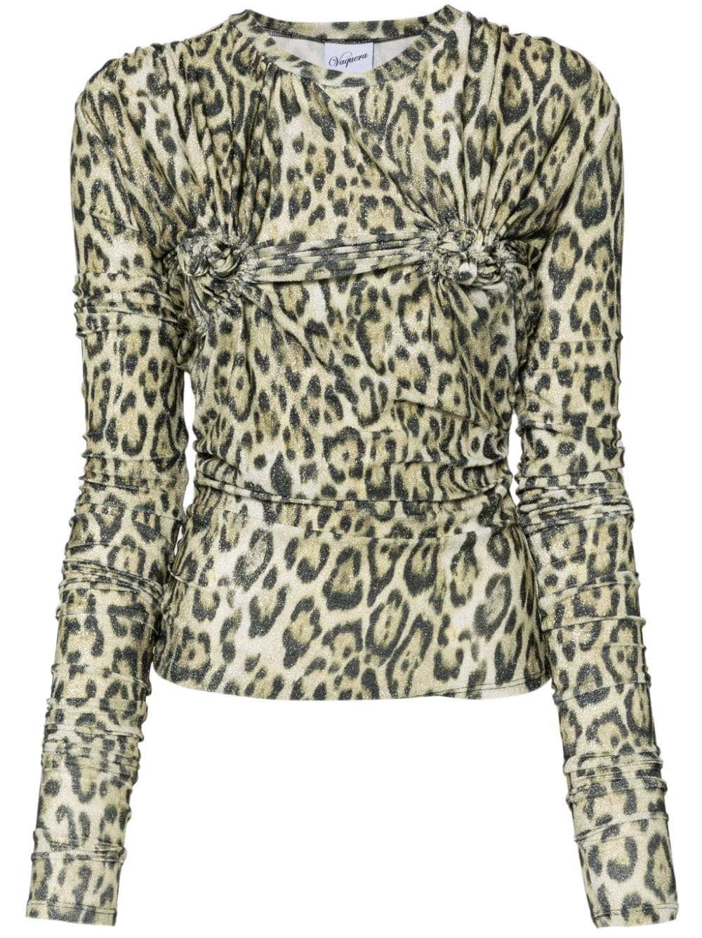 leopard-print T-shirt - 1