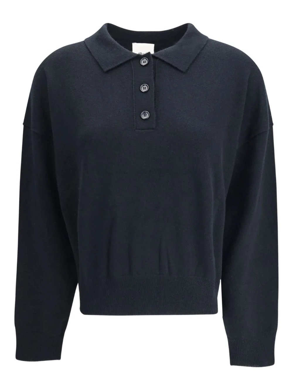 button-fastening polo top - 1