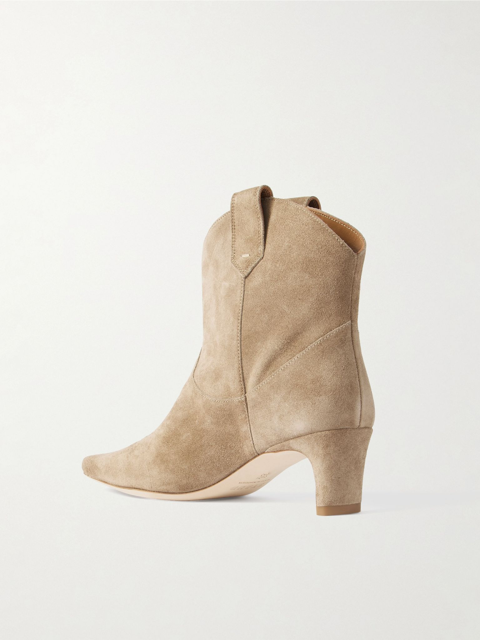 Western Wally suede ankle boots Beige - 3