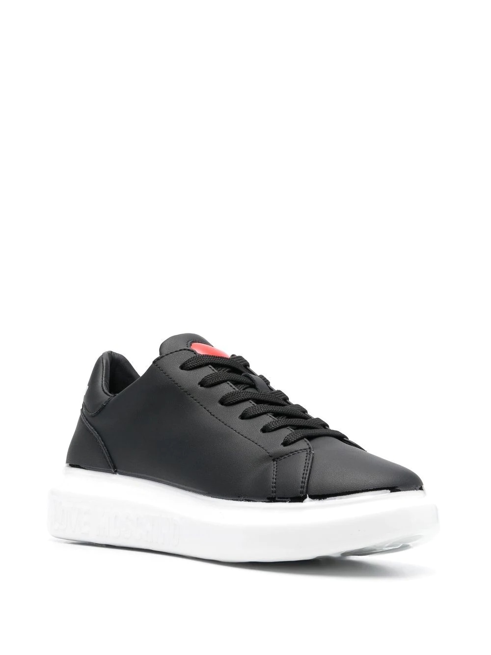 low-top lace-up sneakers - 2
