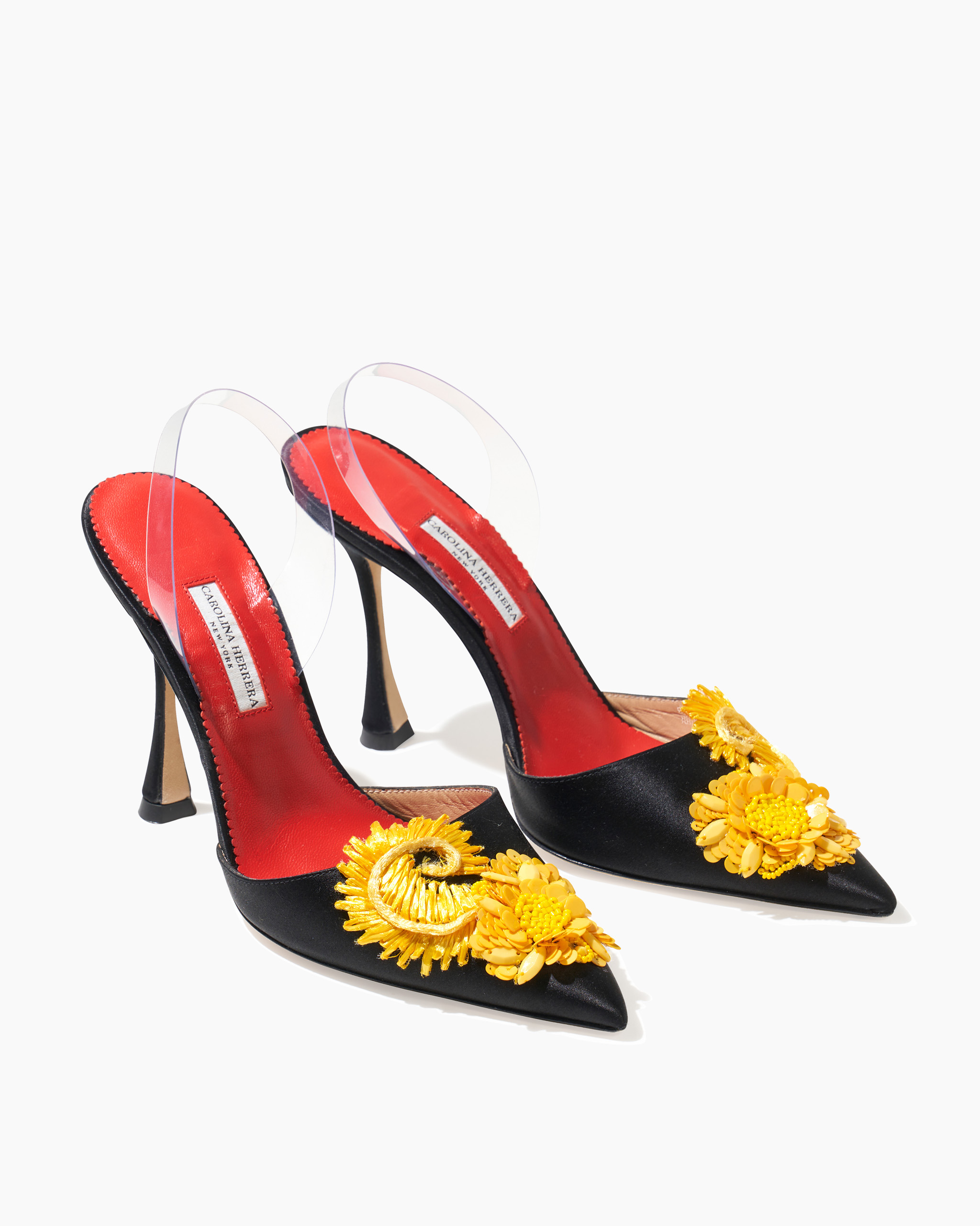 Embellished Kitten Heel Mule - 2
