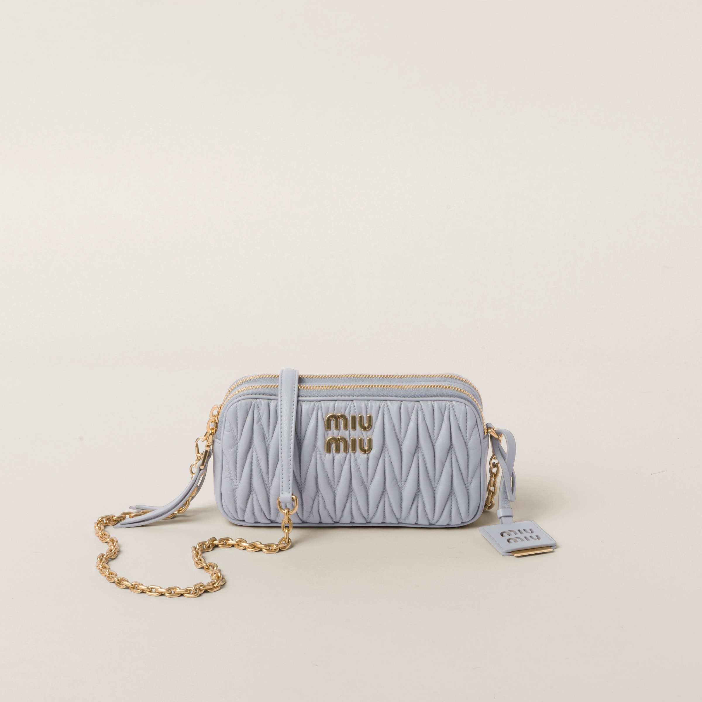 Matelassé nappa leather mini-bag - 1