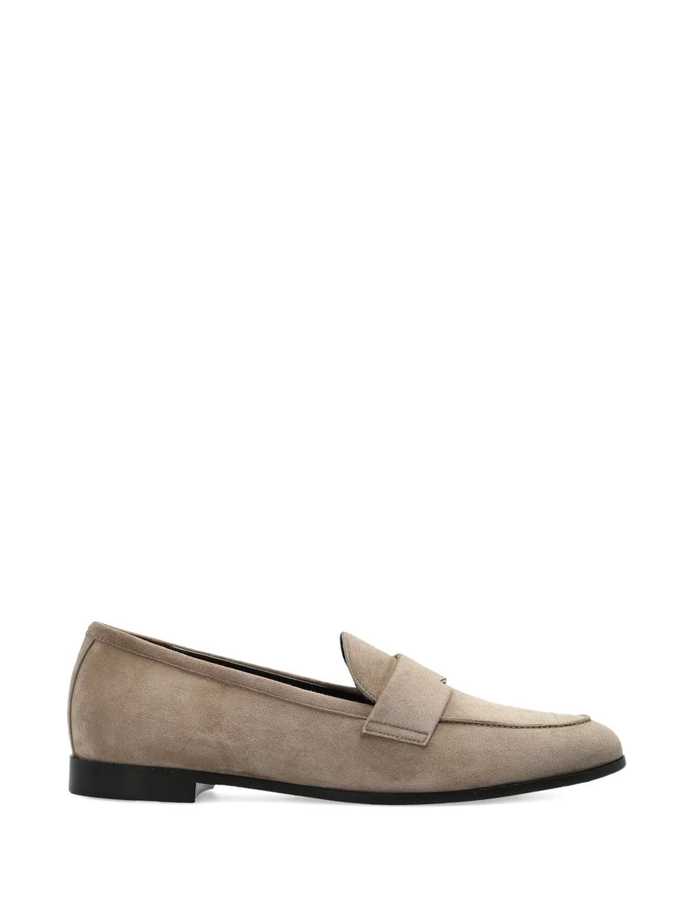 panelled slip-on loafers - 1
