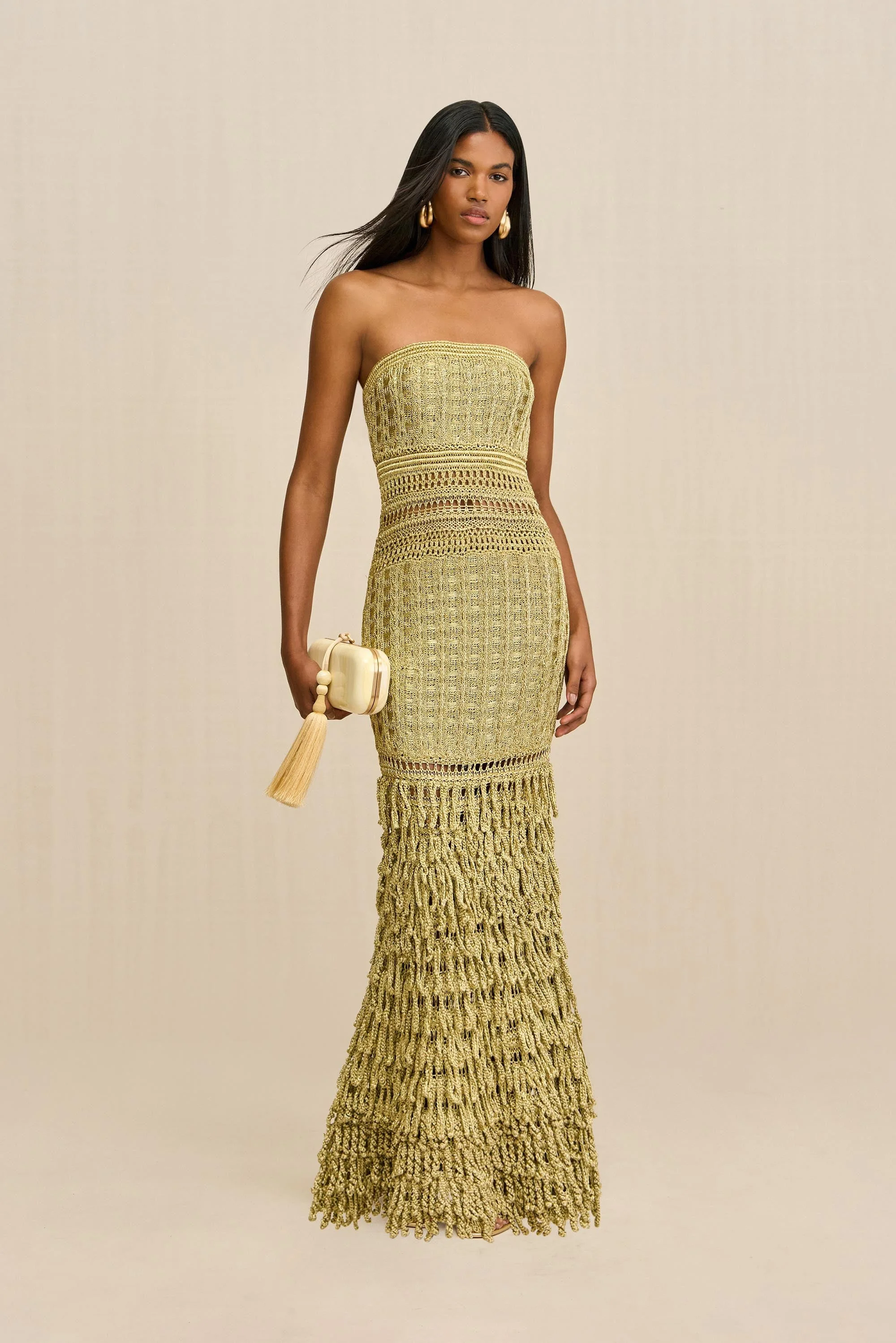 MORGAN CROCHET GOWN - 1