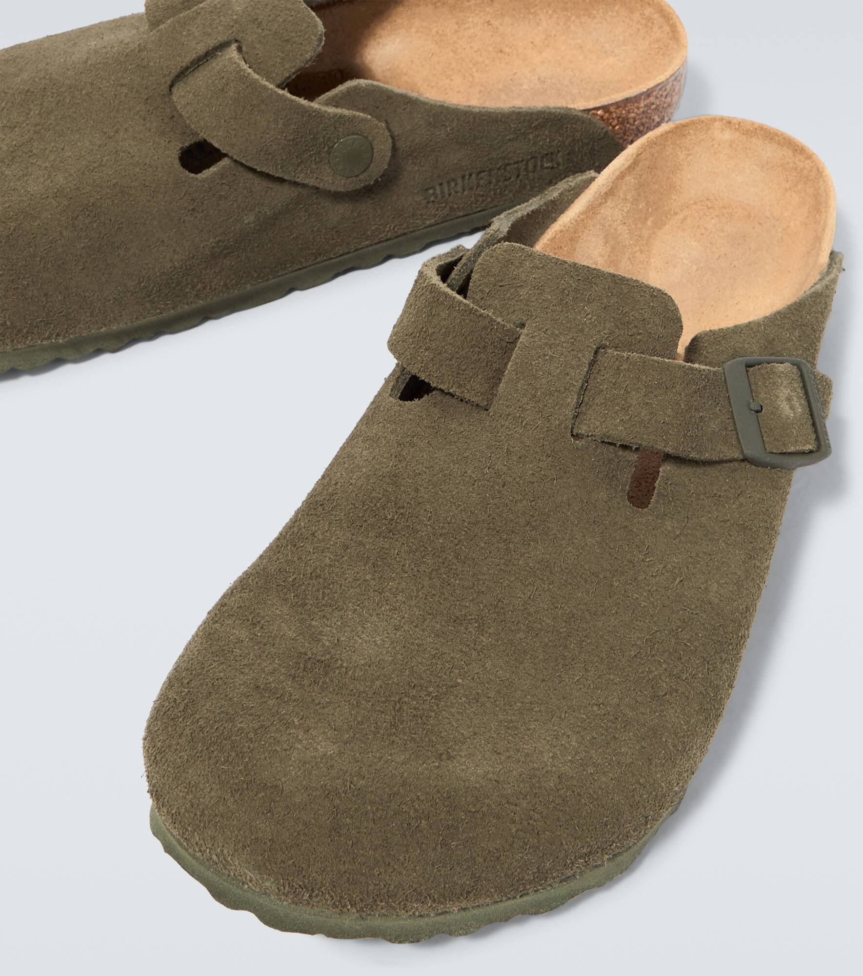 Boston suede mules - 3