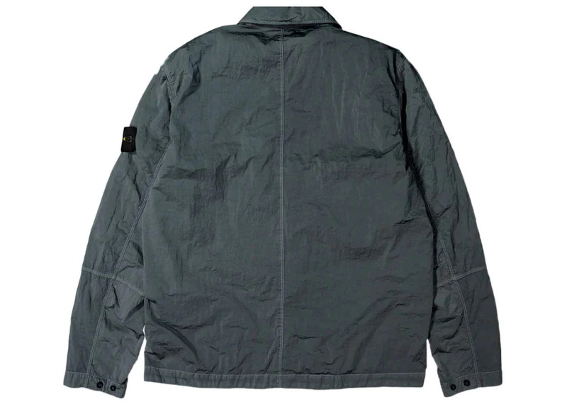 Stone Island Stone Island Nylon Metal Overshirt Jacket Green/Grey outlook