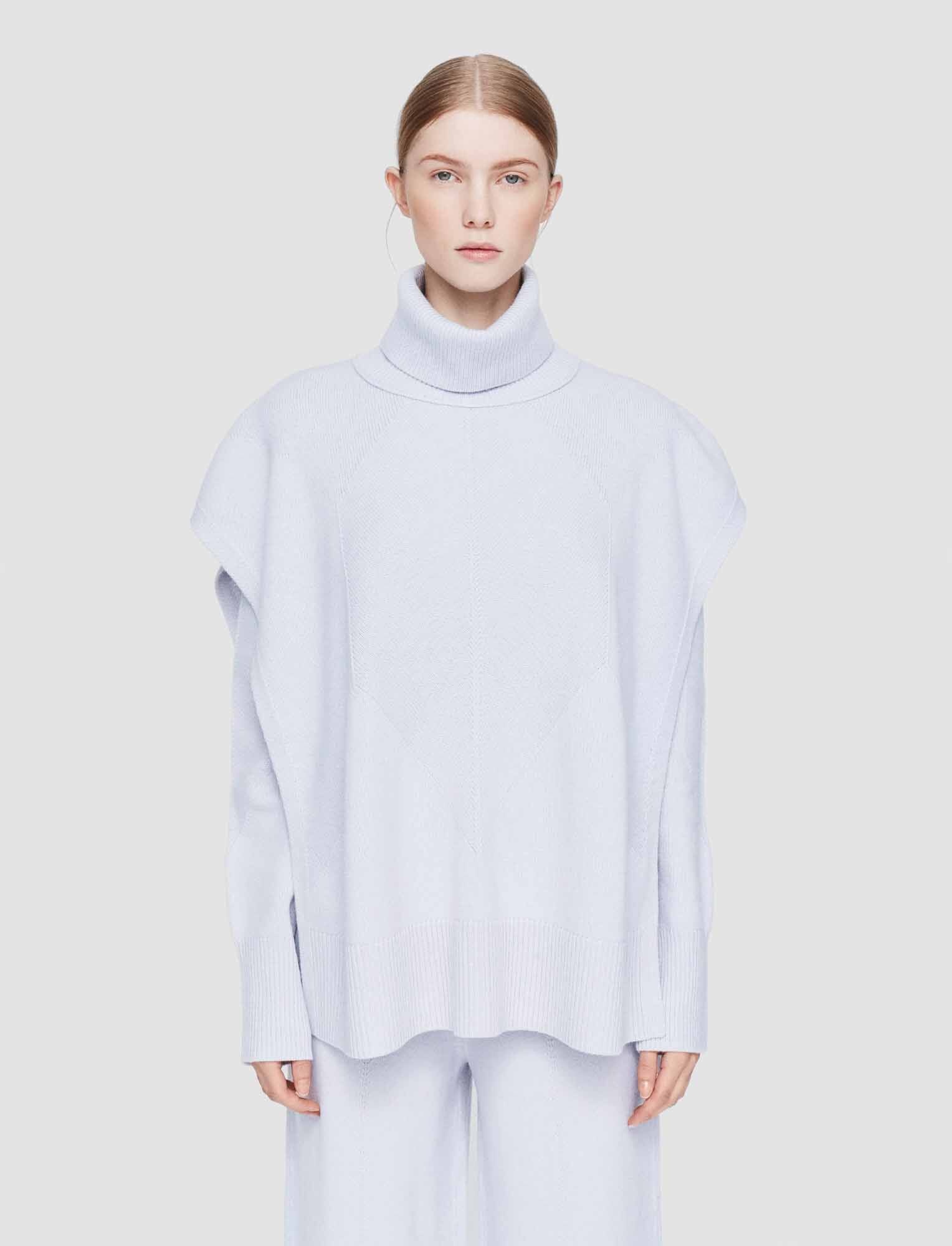 Soft Wool Poncho - 3