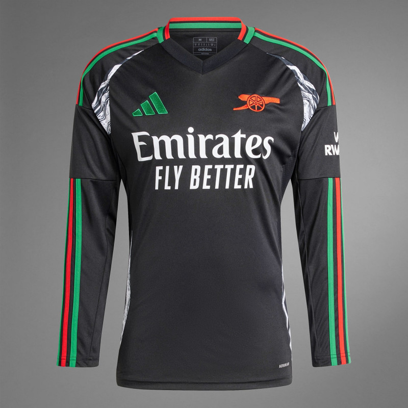 Arsenal 24/25 Long Sleeve Away Jersey 1