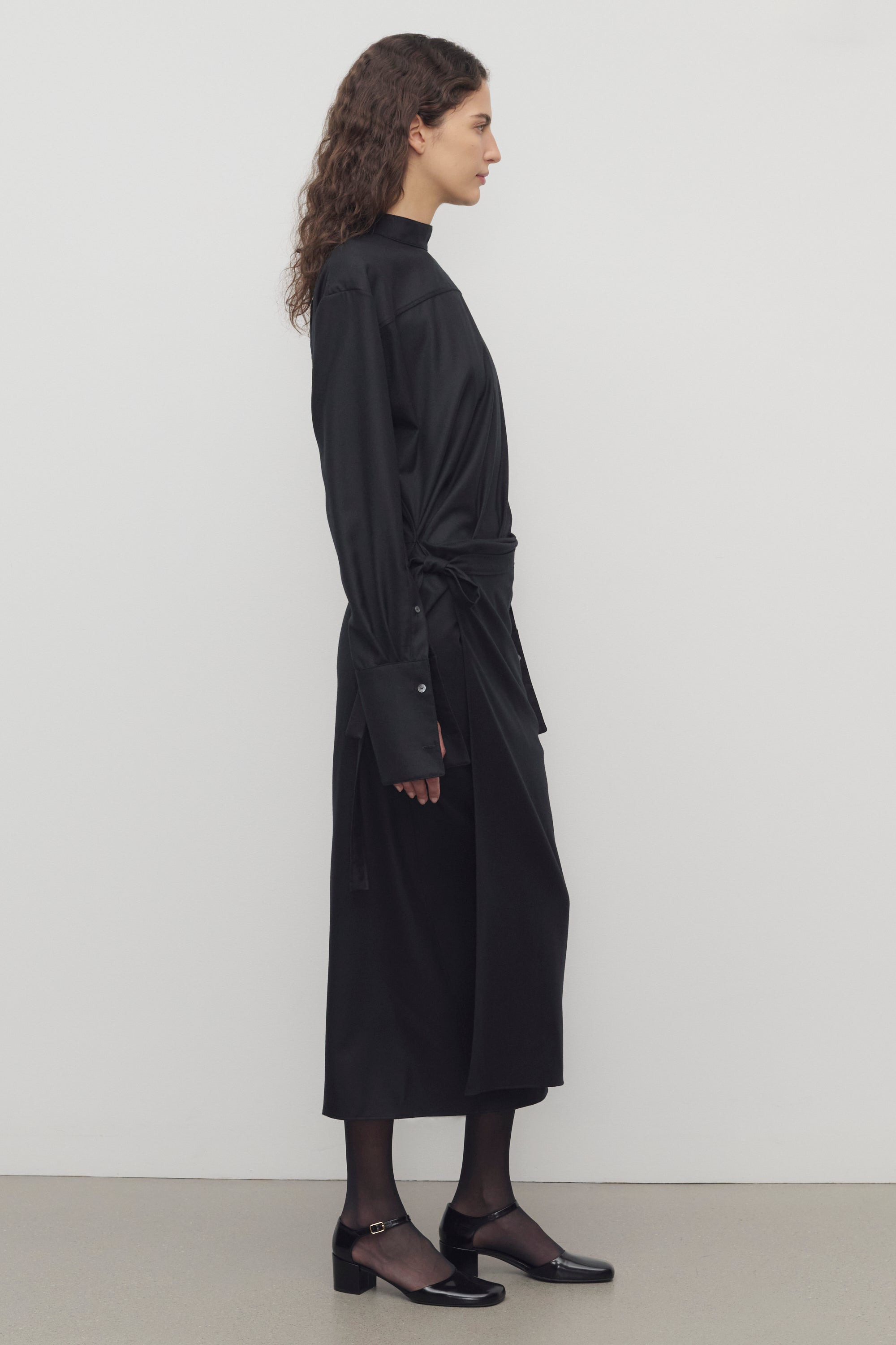 Thalassa Dress in Virgin Wool - 4