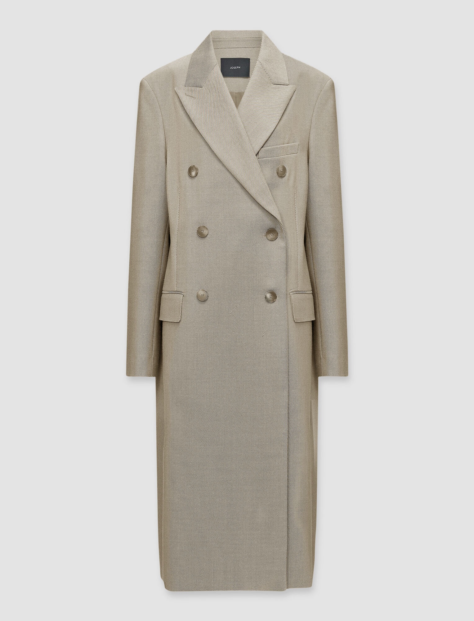 Fluid Wool Melange Cornwall Coat - 1