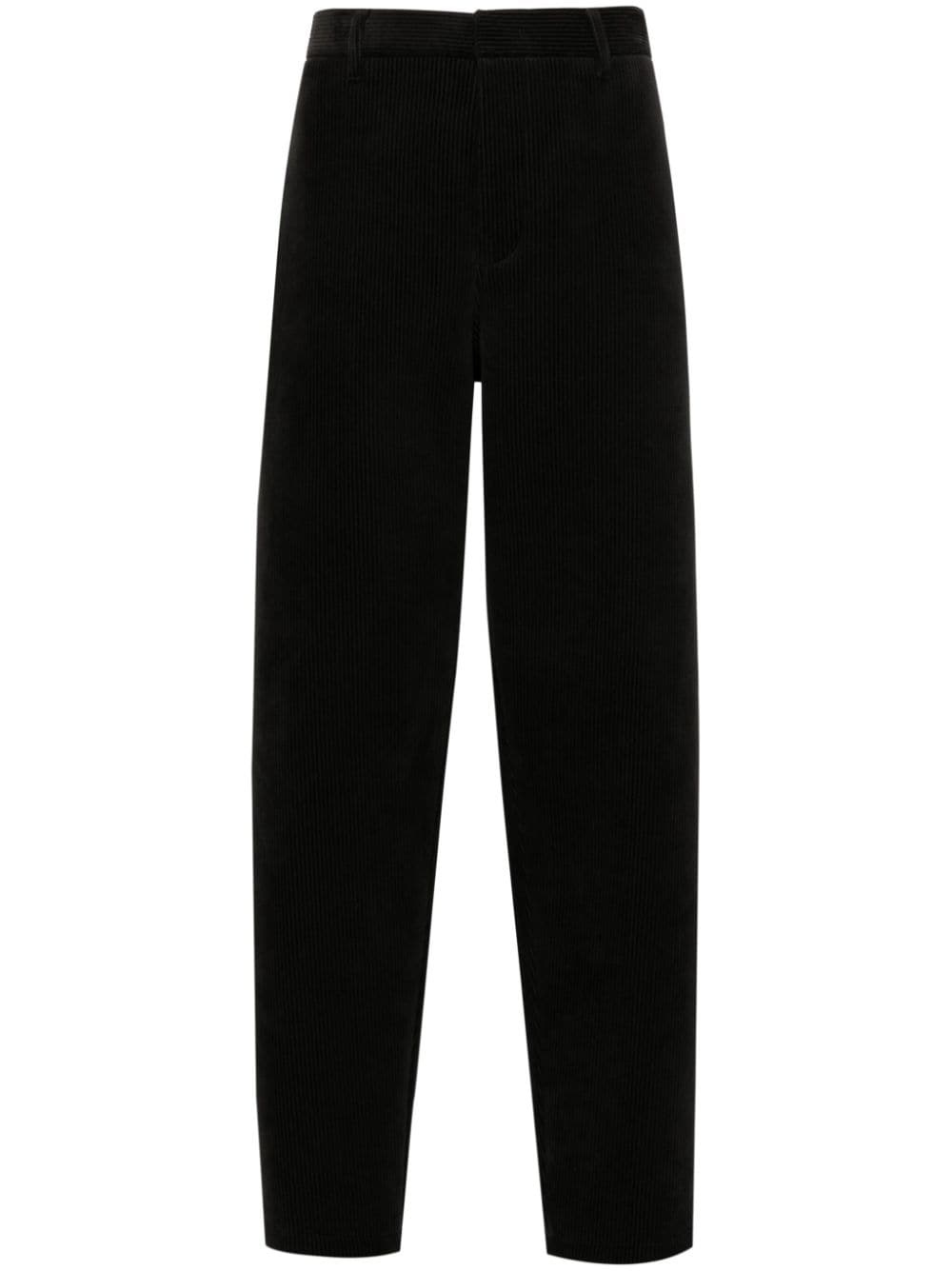 ribbed velour trousers - 1
