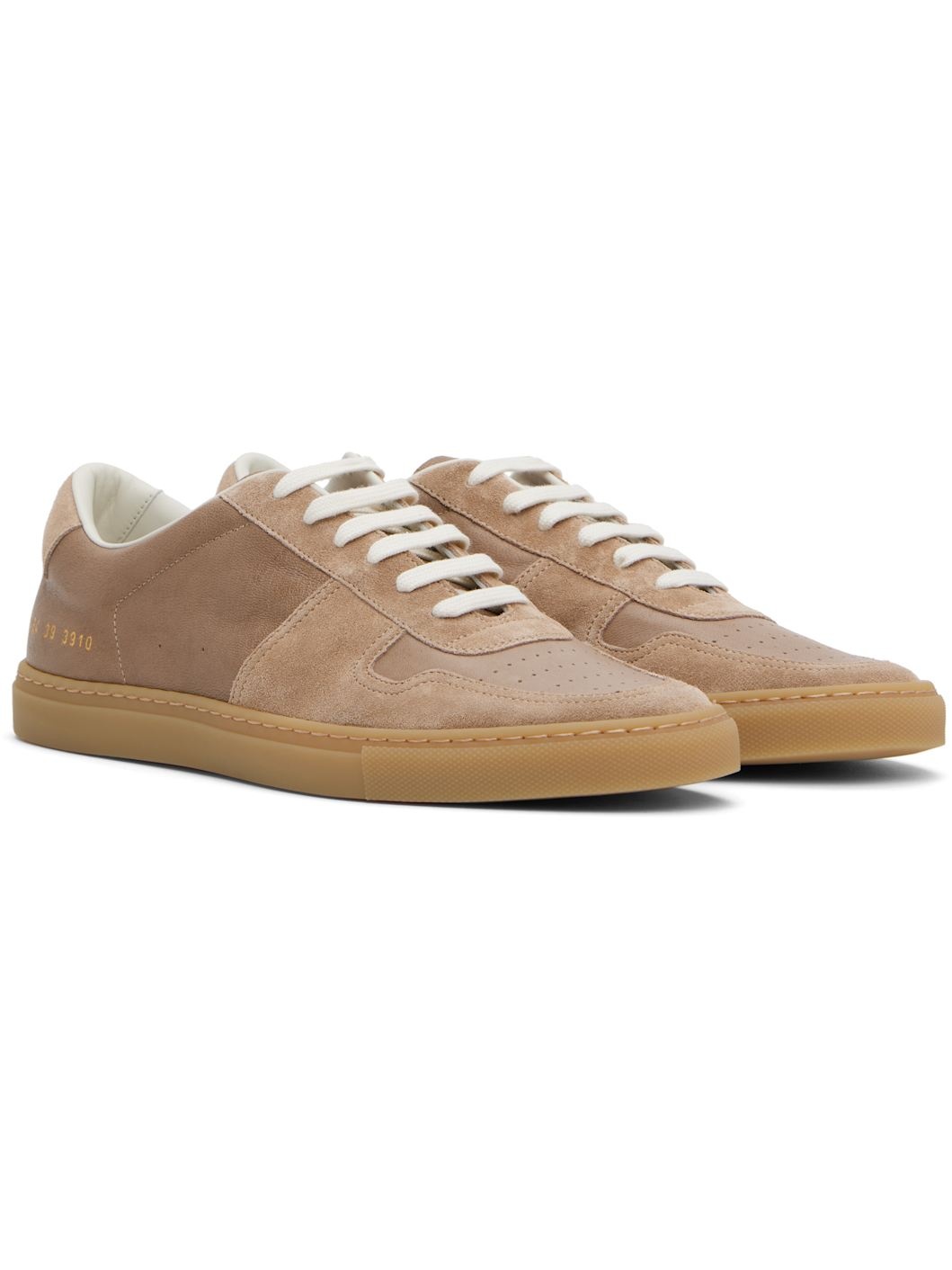 Brown BBall Duo Slim Sneakers - 4