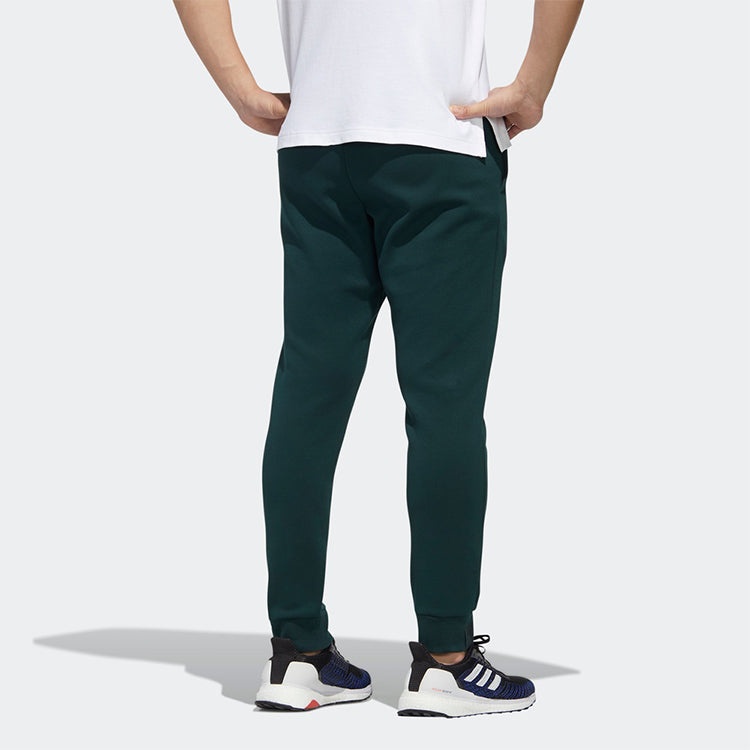 adidas WJ PT KN SWT Bundle Feet Sports Pants Dark Green GM4462 - 3