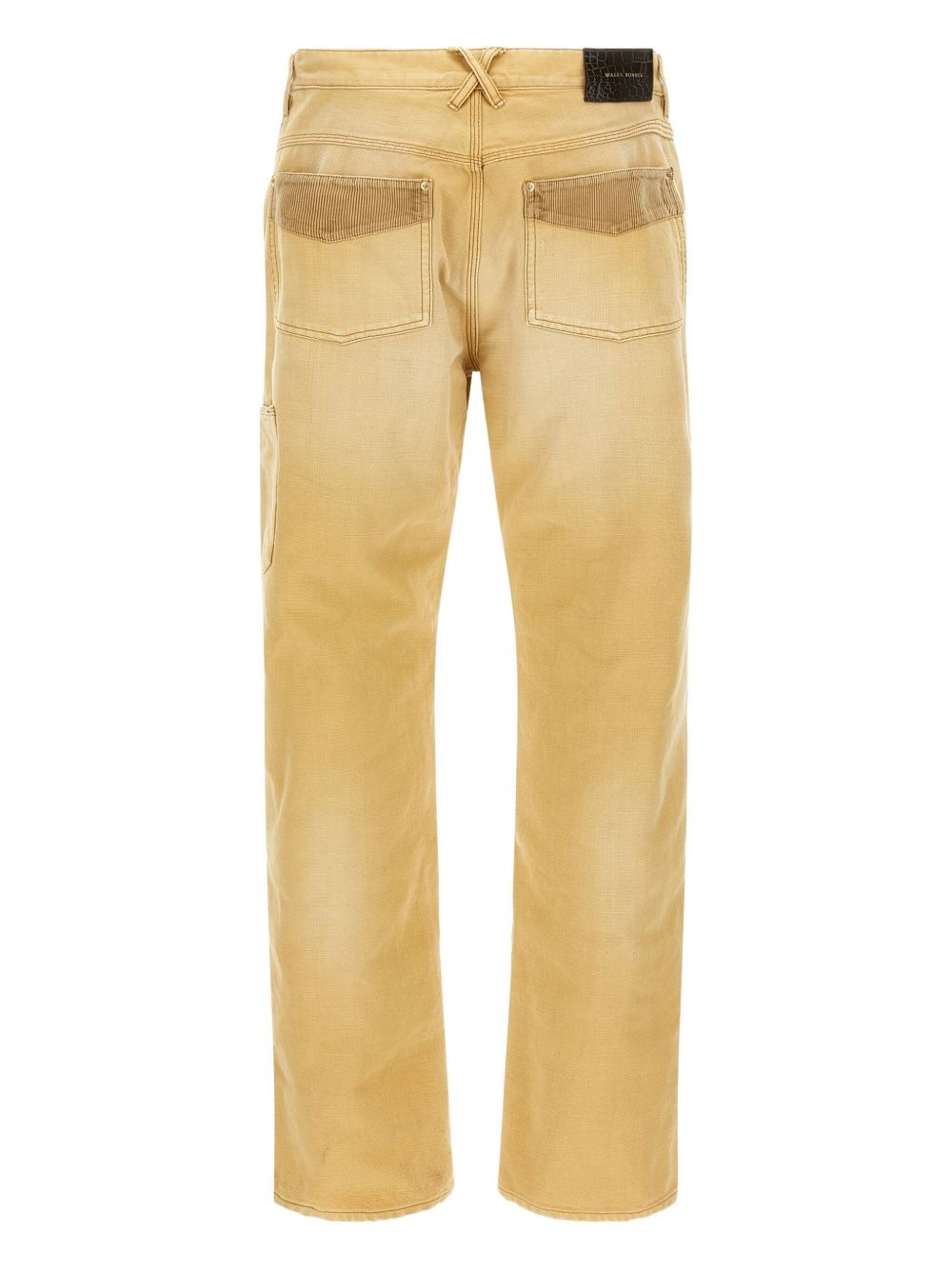 Sierra corduroy-panel canvas trousers - 3