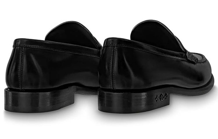 LOUIS VUITTON Louis Loafers 'Patent Black' 1AAMWL - 4