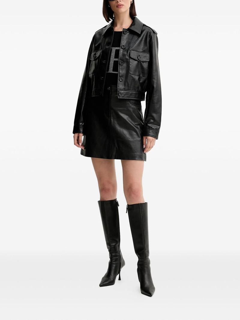 GUESS USA buttoned chest-pocket jacket outlook