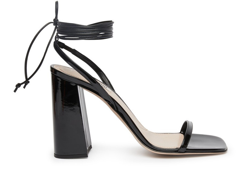 Patent leather sandals - 1