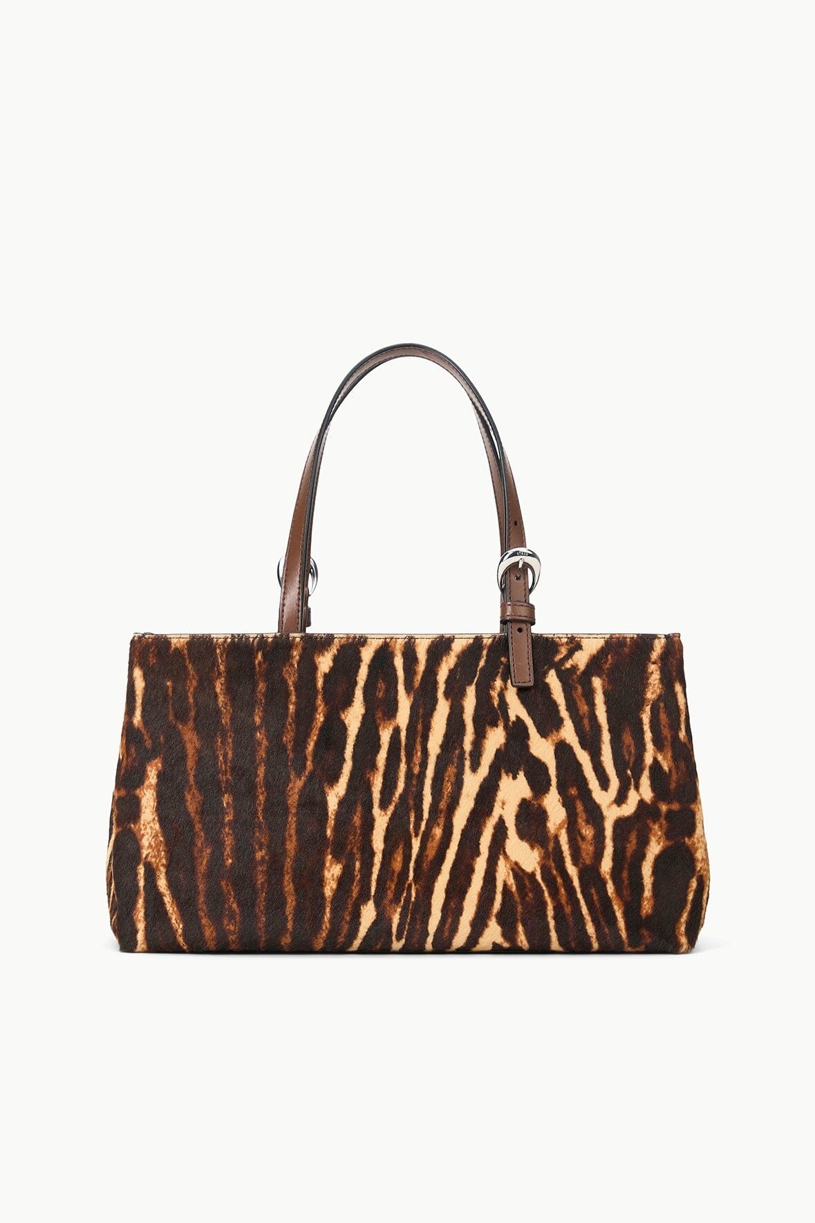 STAUD BRANDO BAG LADY LEOPARD CACAO - 1