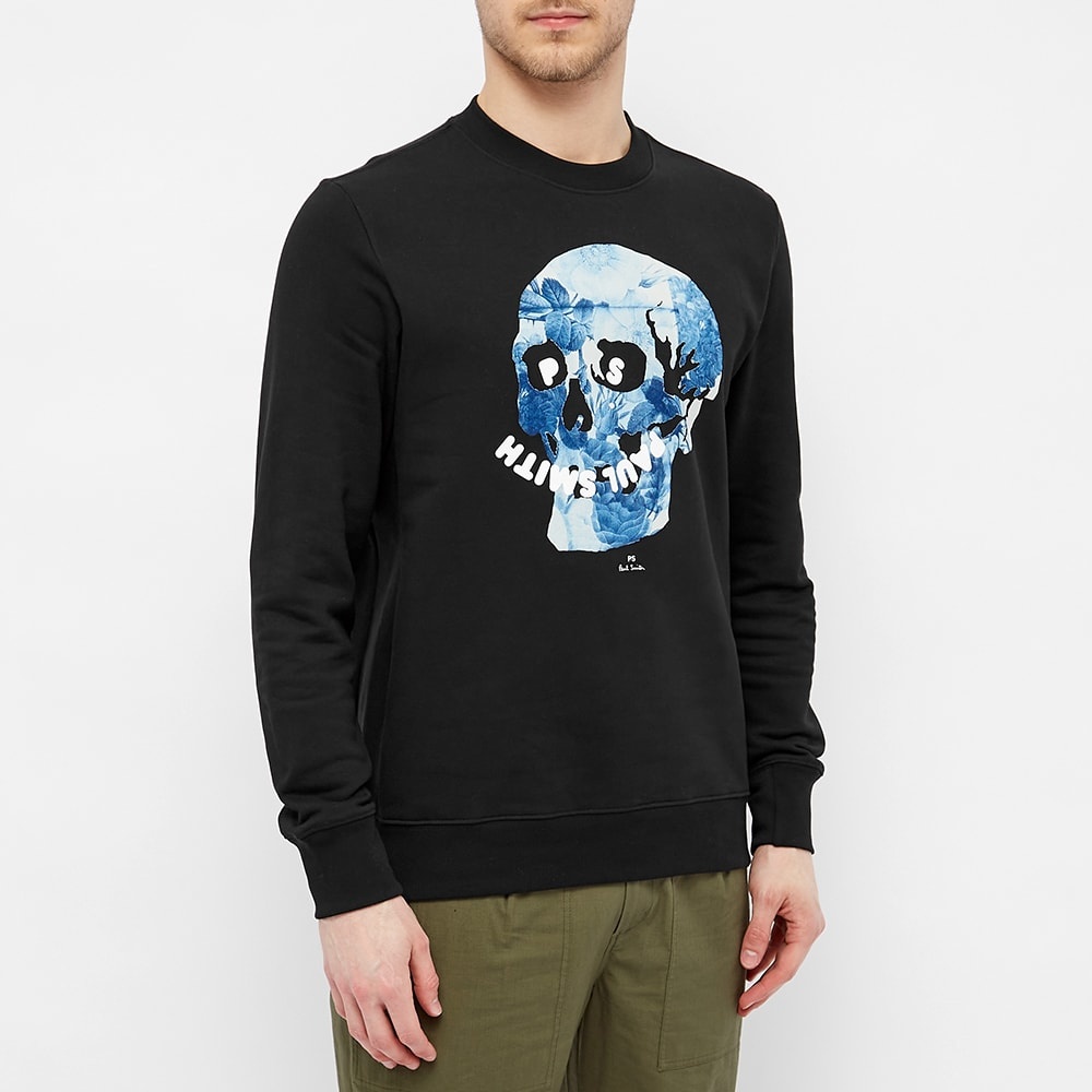 Paul Smith Big Skull Logo Crew Sweat - 3