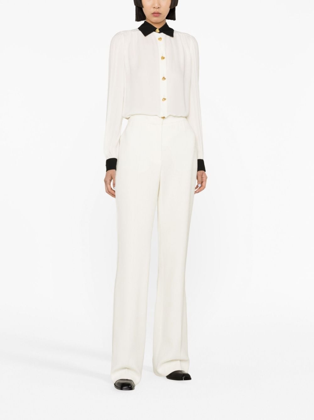 straight-leg trousers - 2