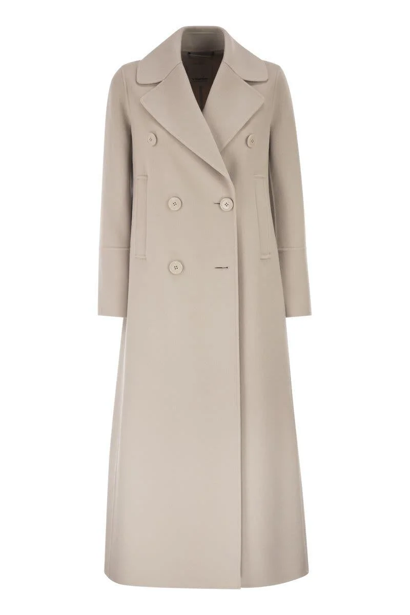 'S Max Mara Smmcustodi - Long Wool Coat With Martingale - 1