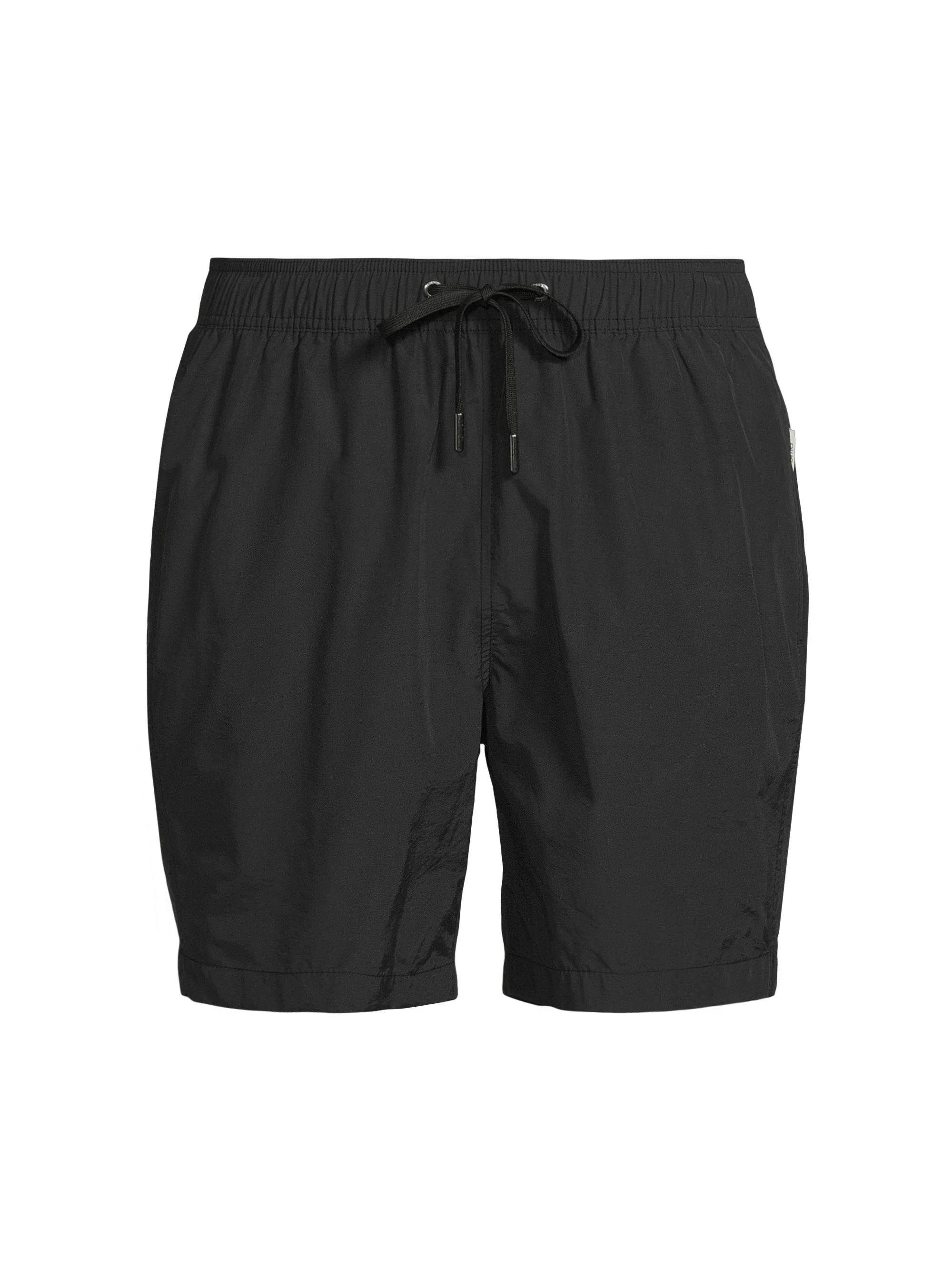 Men's Charles Cotton-Nylon Shorts - Black - 1