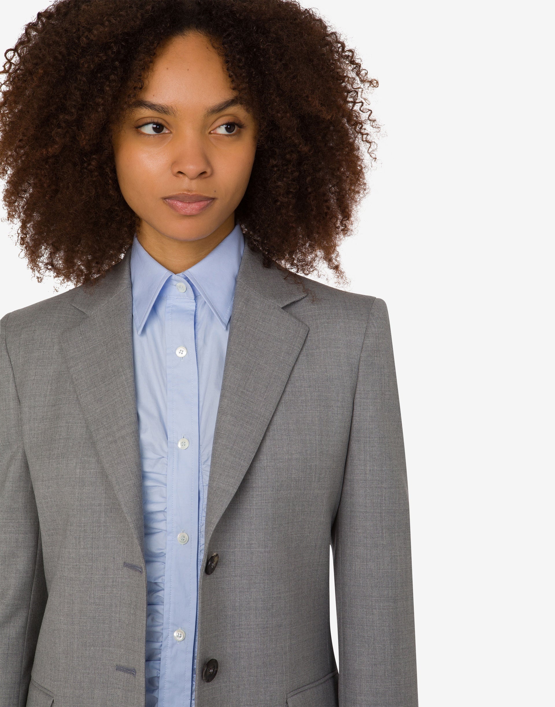 WOOL CANVAS JACKET LAUREL CROWN - 3