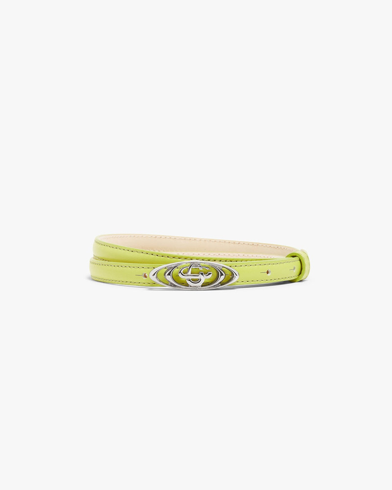 Lime Mini Warped Logo Belt | Casablanca Paris 1
