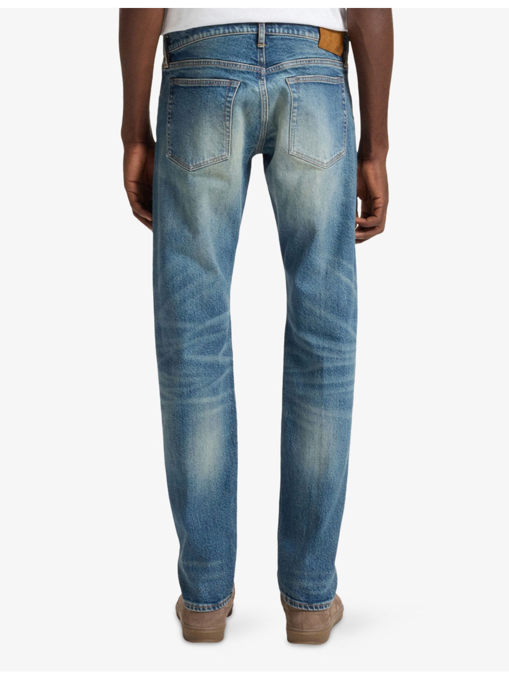Beckham x BOSS Slim-Leg Mid-Rise Stretch-Denim Jeans - 4