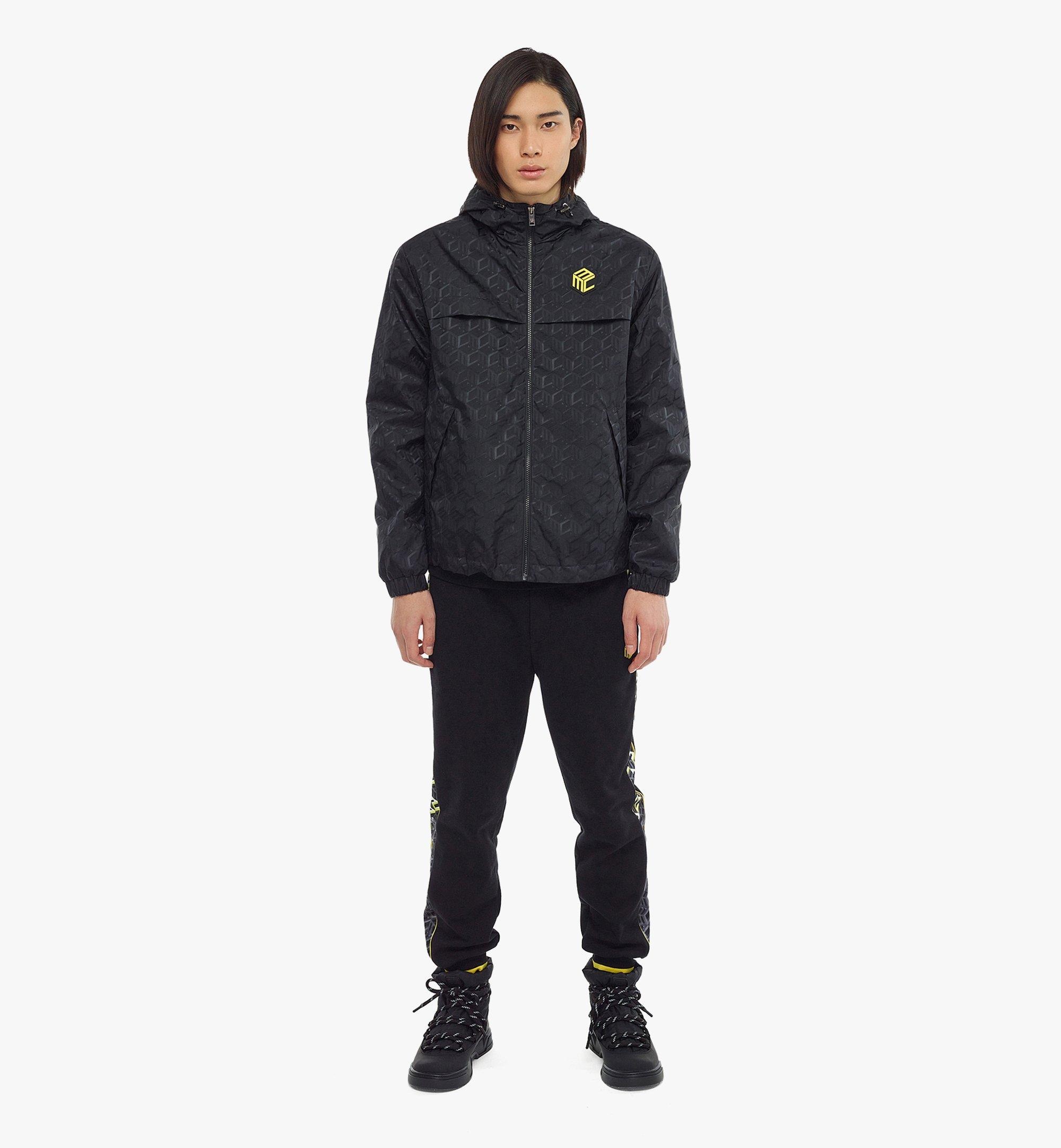 Cubic Monogram Jacquard Windbreaker in ECONYL® - 2