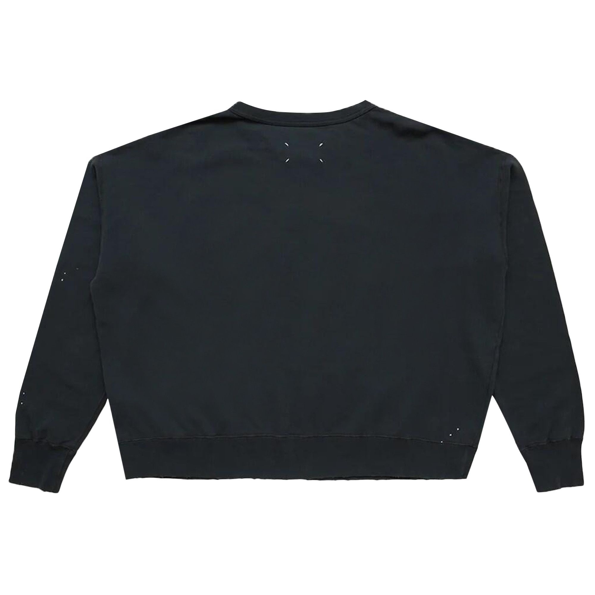 Maison Margiela Washed Fleece Sweatshirt 'Black' - 2