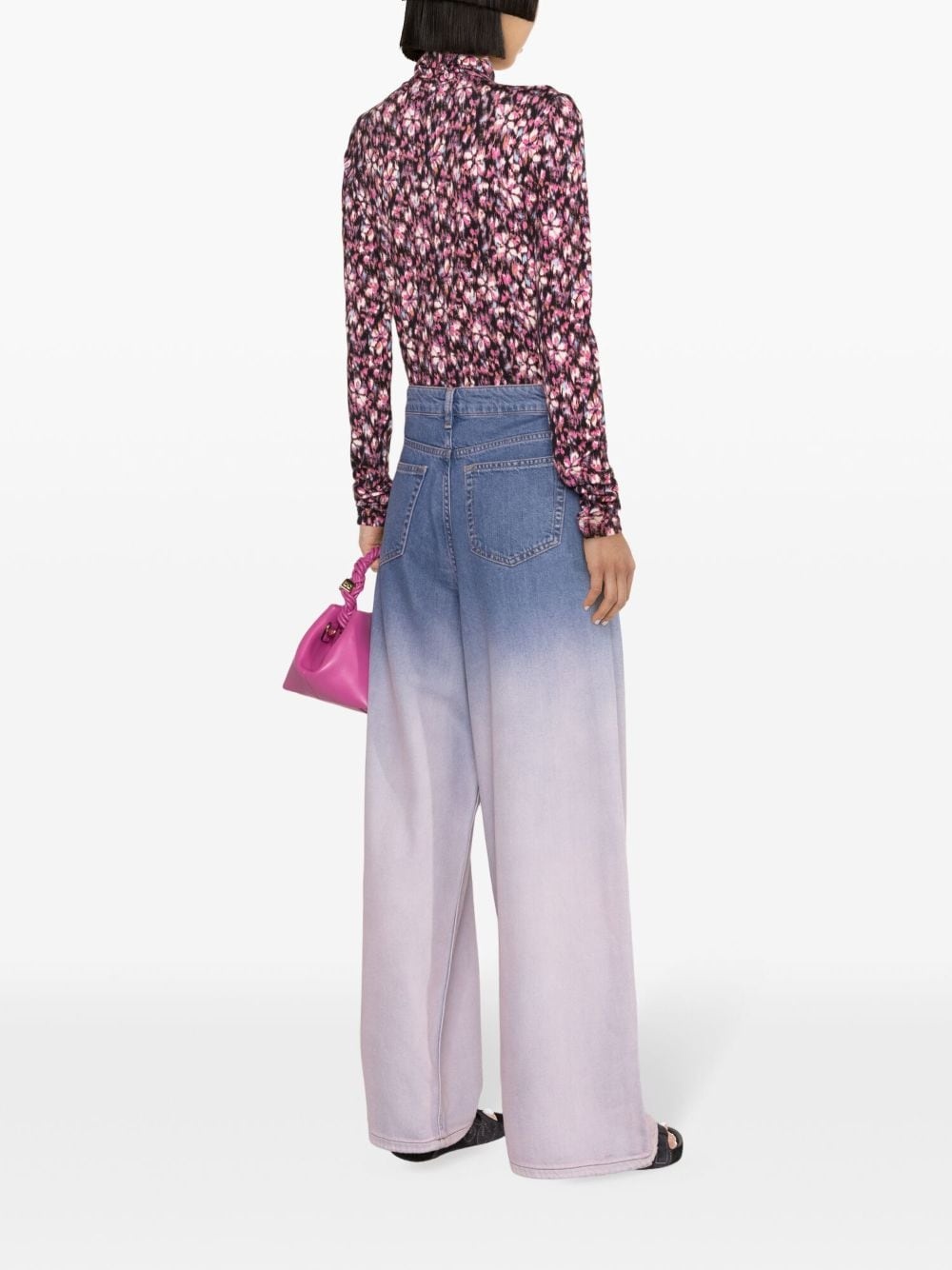Future high-rise wide-leg jeans - 4
