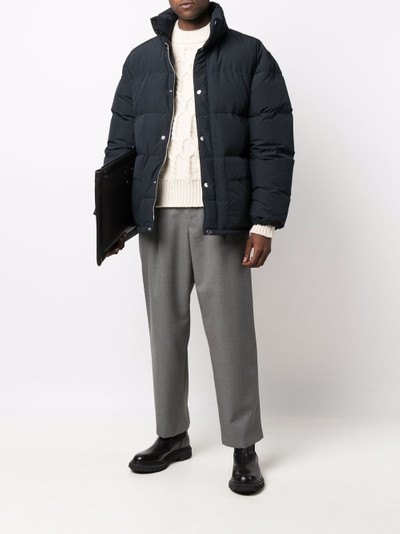 Jil Sander feather-down padded coat outlook