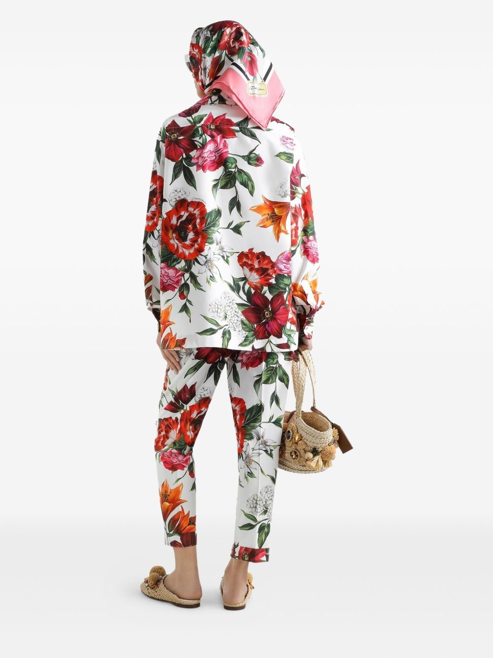 floral-print shirt - 3